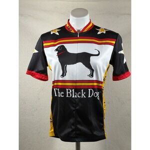 Louis Garneau The Black Dog Cycling Jersey Mens M Martha's  Vineyard